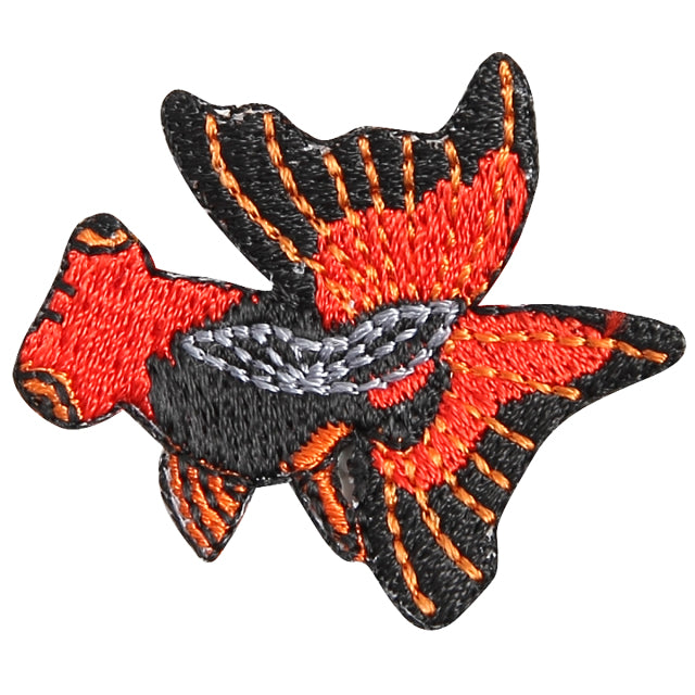 Iron-on Patch Goldfish Butterfly Telescope