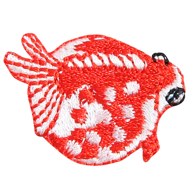 Iron-on Patch Goldfish Pearlscale
