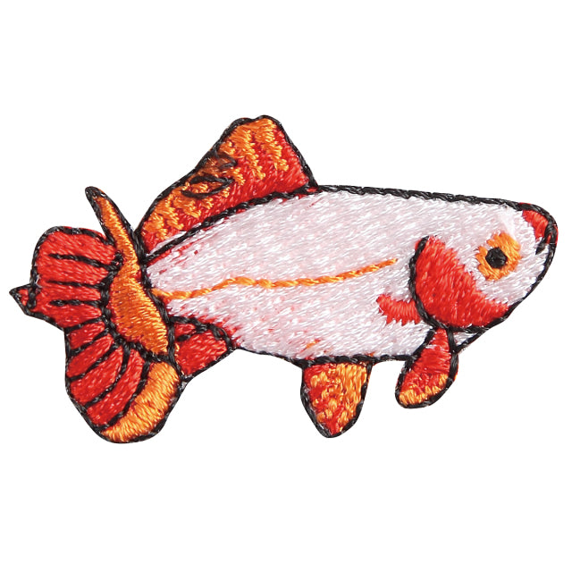 Iron-on Patch Goldfish Jikin Goldfish