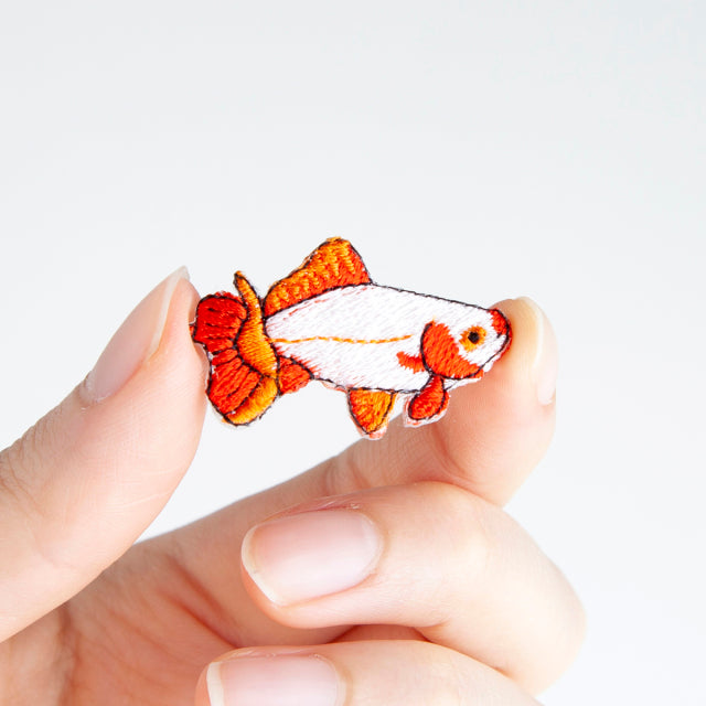 Iron-on Patch Goldfish Jikin Goldfish