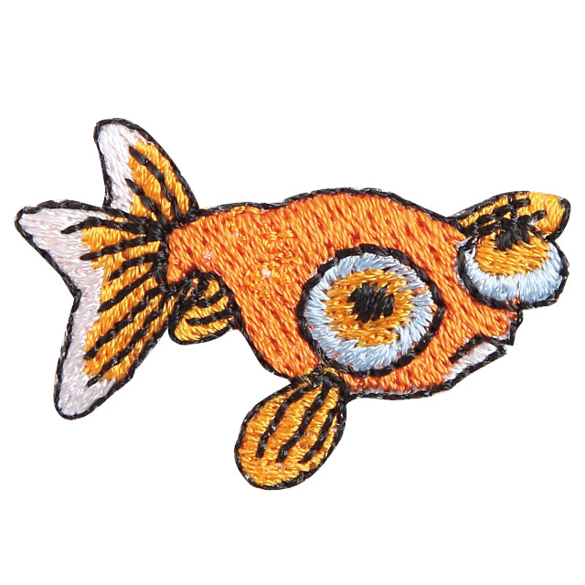 Iron-on Patch Goldfish Celestial Eye Goldfish