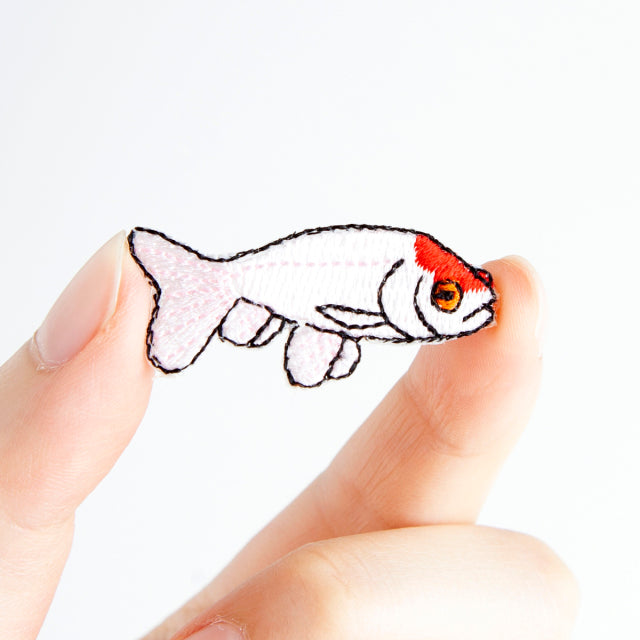 Iron-on Patch Goldfish Gatoukou
