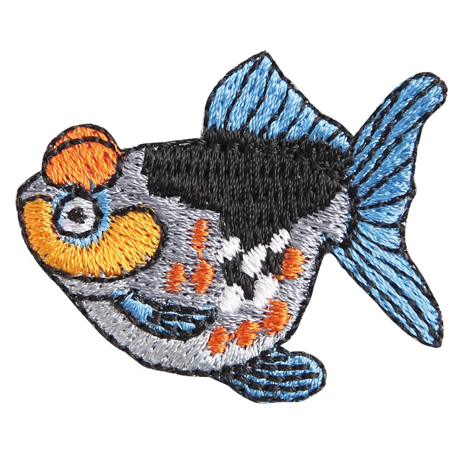 Iron-on Patch Goldfish Horyu the Telepeal