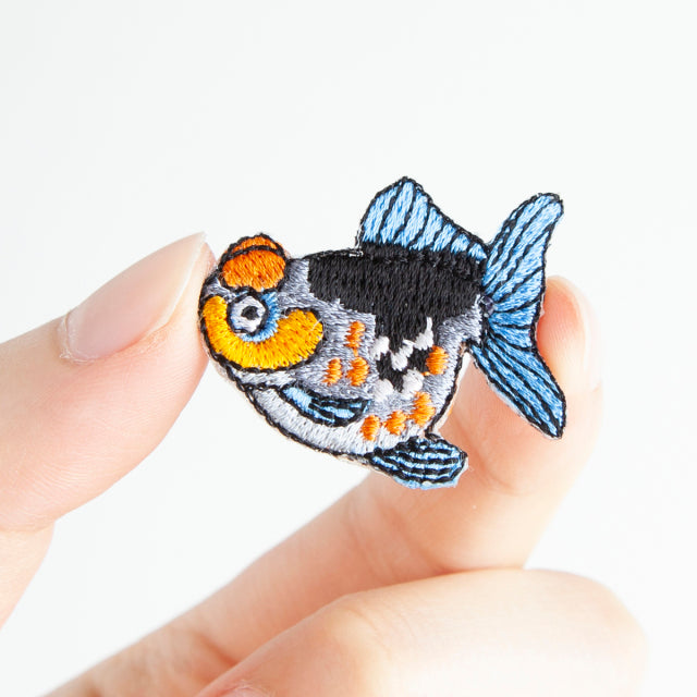 Iron-on Patch Goldfish Horyu the Telepeal