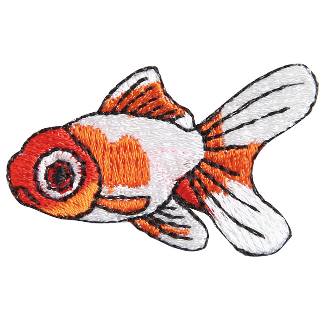 Iron-on Patch Goldfish Ryugan
