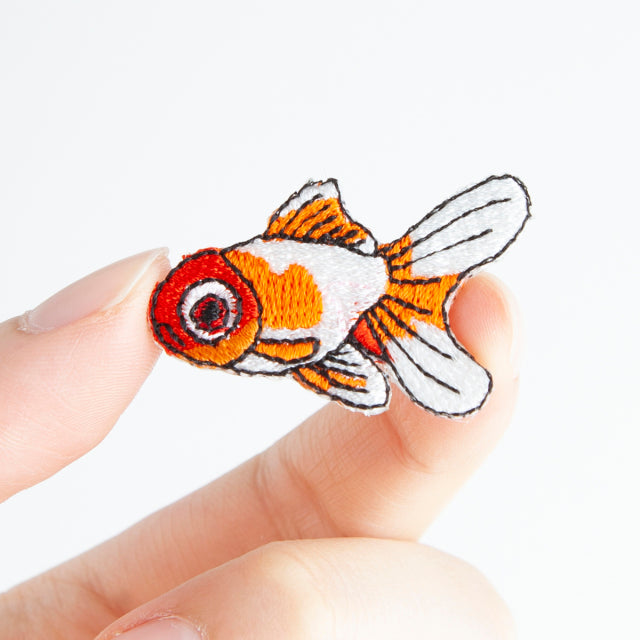 Iron-on Patch Goldfish Ryugan