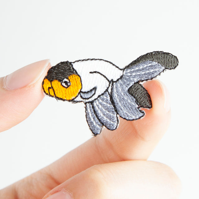Iron-on Patch Goldfish Gin-shukin