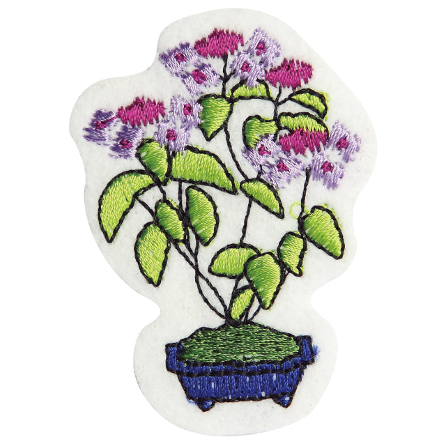 Iron-on Patch Bonsai Hydrangea