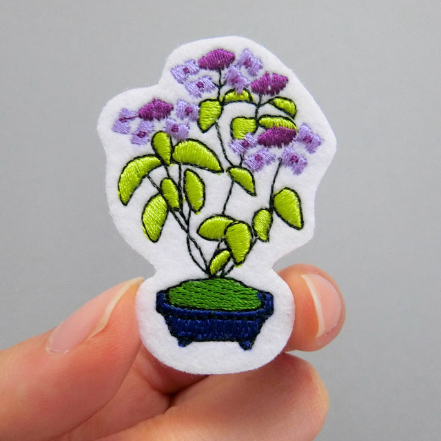 Iron-on Patch Bonsai Hydrangea