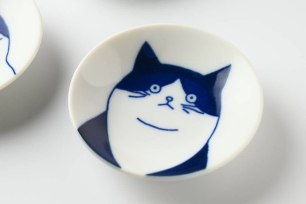Shichita the Cat 3.2" Mini Plate - Hachiware