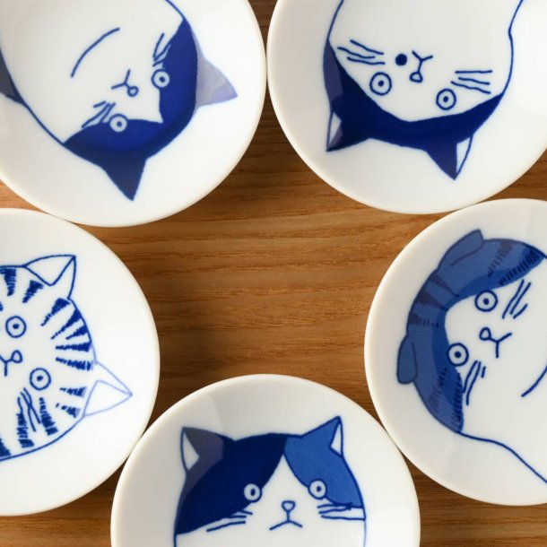 Shichita the Cat 3.2" Mini Plate - Hachiware