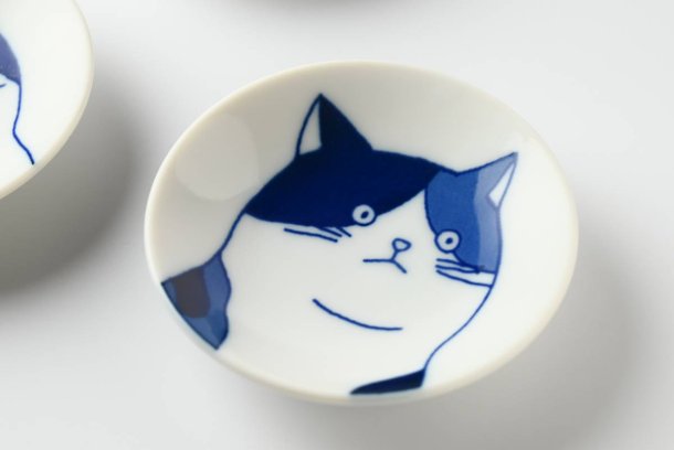 Shichita the Cat 3.2" Mini Plate - Mike