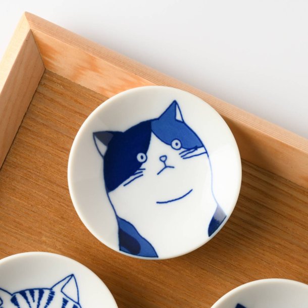 Shichita the Cat 3.2" Mini Plate - Mike