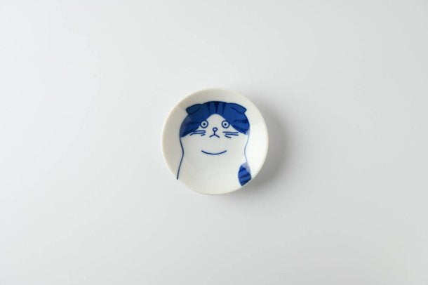 Shichita the Cat 3.2" Mini Plate - Scottish