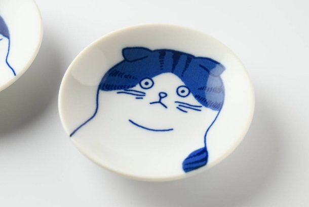 Shichita the Cat 3.2" Mini Plate - Scottish