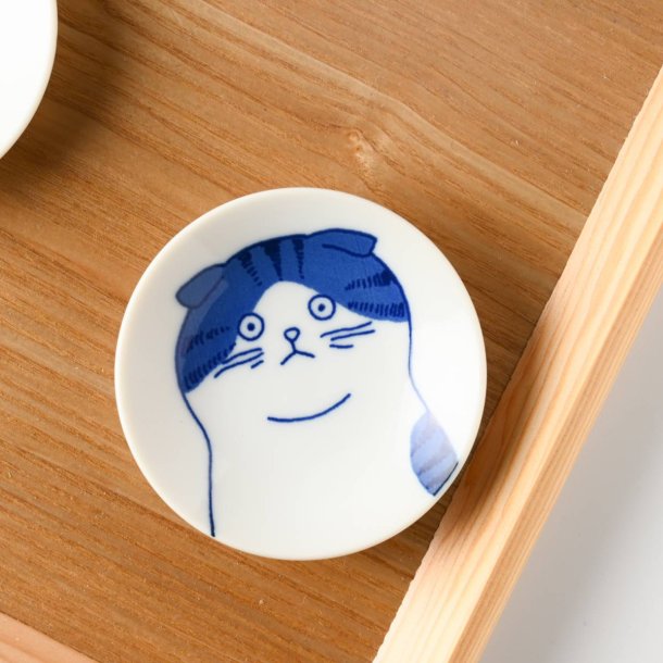 Shichita the Cat 3.2" Mini Plate - Scottish