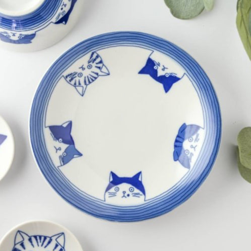 Shichita the Cat Plate 6.5"