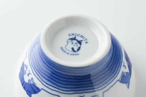 Shichita the Cat Rice Bowl