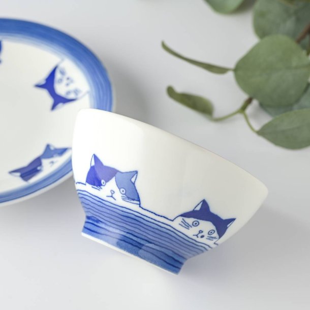 Shichita the Cat Rice Bowl