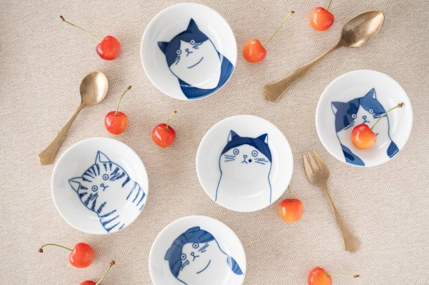 Shichita the Cat 3.5" Mini Bowl - Nora