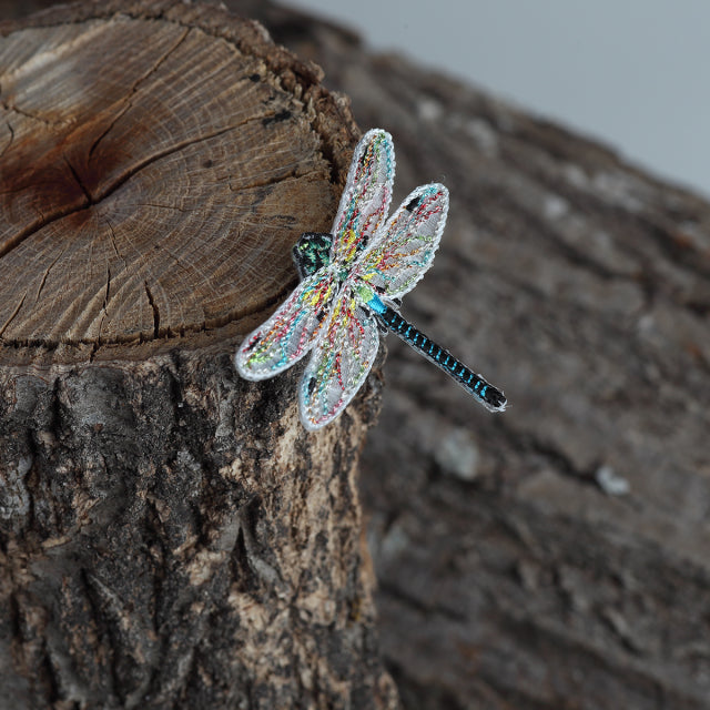 Iron-on Patch Insect Lesser Emperor Dragonfly