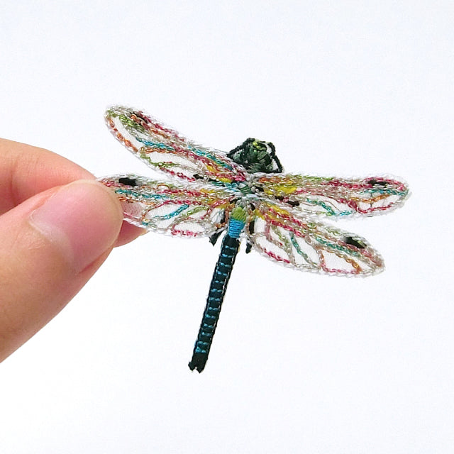 Iron-on Patch Insect Lesser Emperor Dragonfly