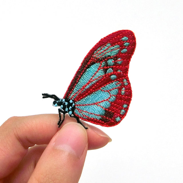 Iron-on Patch Insect Chestnut Tiger Butterfly