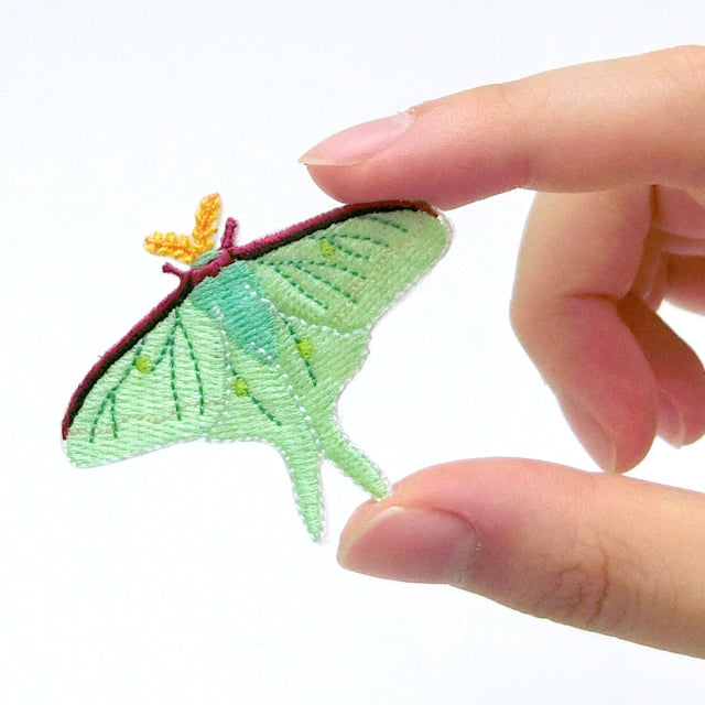 Iron-on Patch Insect Japanese Luna Moth