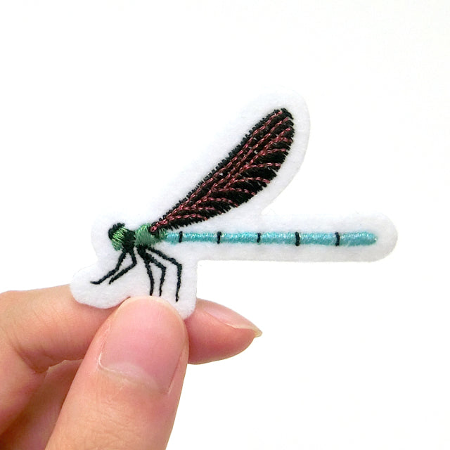 Iron-on Patch Insect "Haguro" Dragonfly