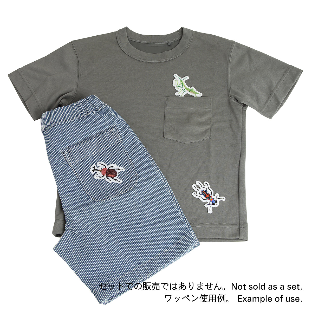 Iron-on Patch Insect Green Mantis