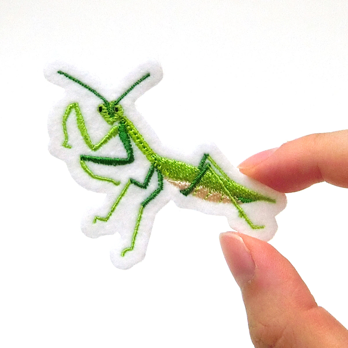 Iron-on Patch Insect Green Mantis