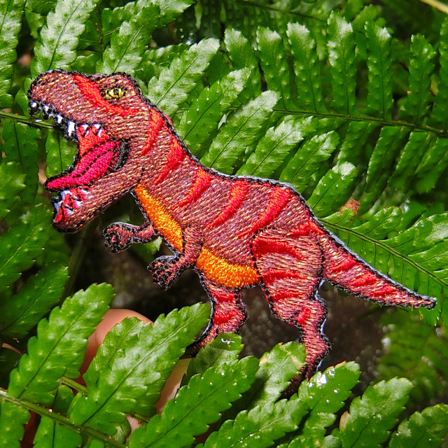 Iron-on Patch Dinosaur Tyrannosaurus
