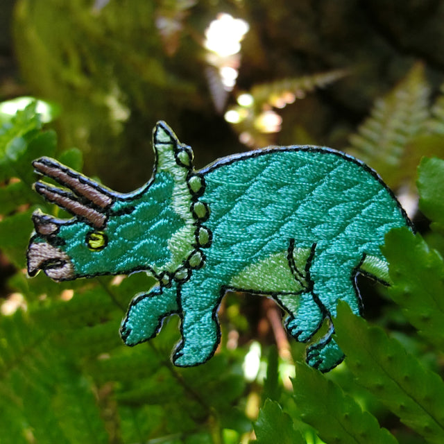 Iron-on Patch Dinosaur Triceratops