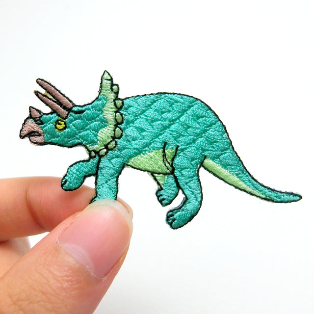 Iron-on Patch Dinosaur Triceratops