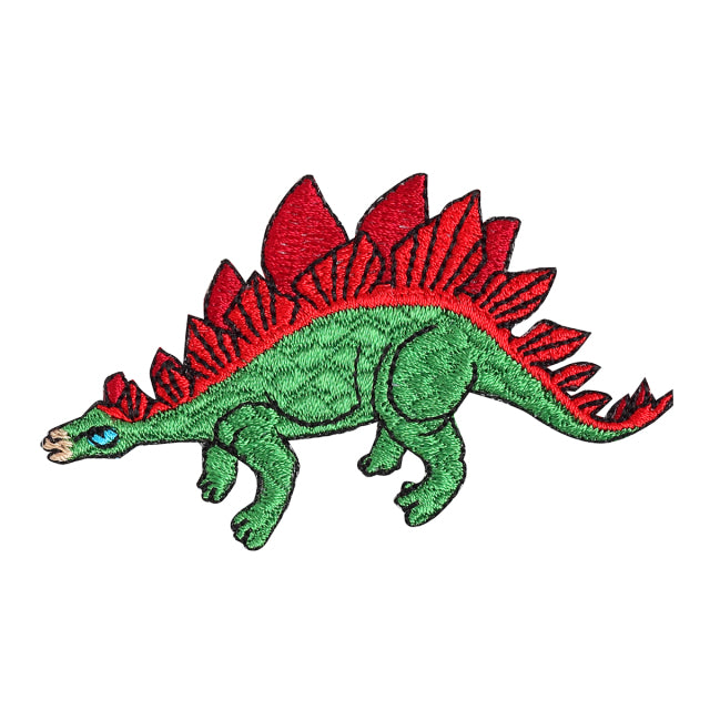 Iron-on Patch Dinosaur Stegosaurus