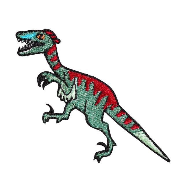 Iron-on Patch Dinosaur Velociraptor