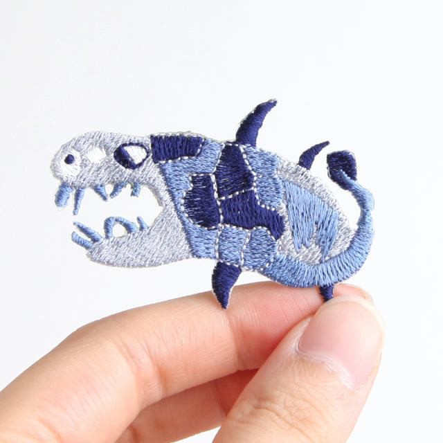 Iron-on Patch Dinosaur Dunkleosteus(K)