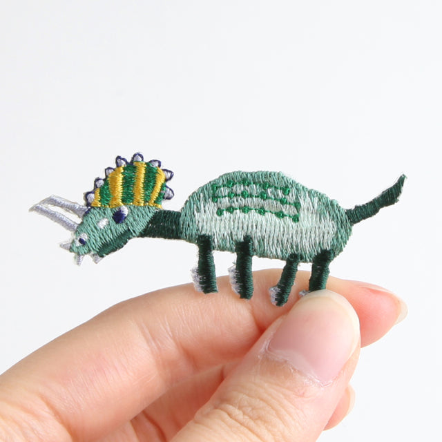 Iron-on Patch Dinosaur Triceratops(K)