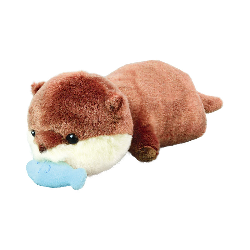 Plush Hungry Otter Brown