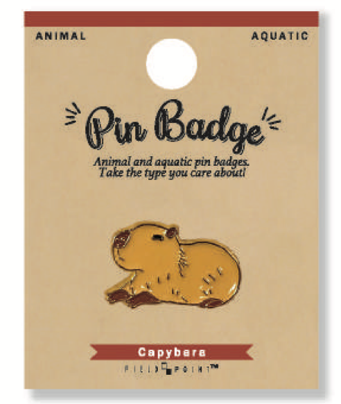 Pin Badge Capybara