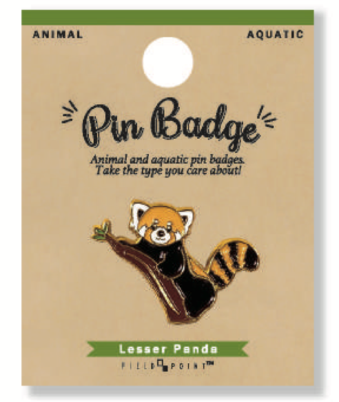 Pin Badge Lesser Panda