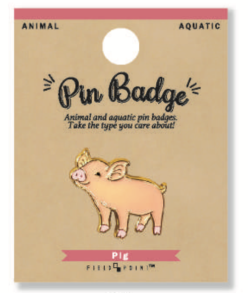 Pin Badge Pig