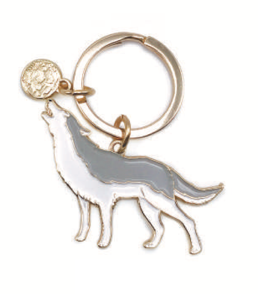 Keychain Wolf