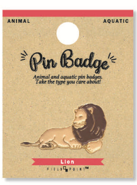 Pin Badge Lion