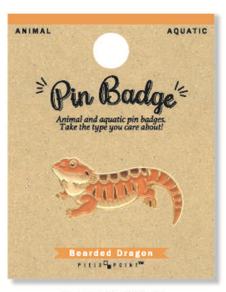 Pin Badge Bearded Dragon