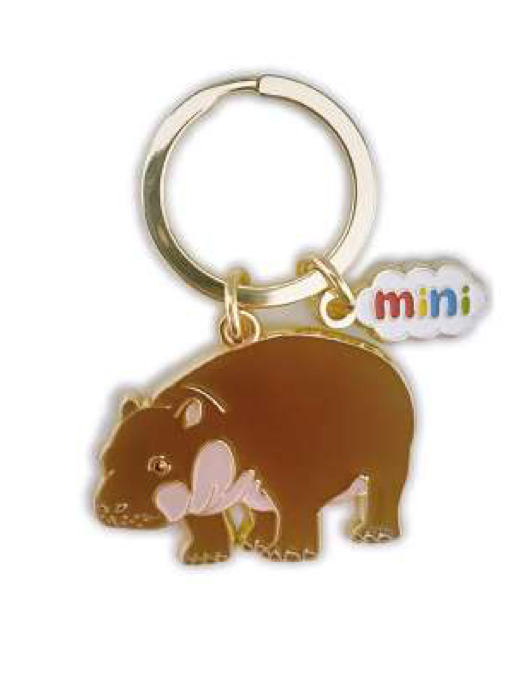 Keychain Pigmy Hippopotamus