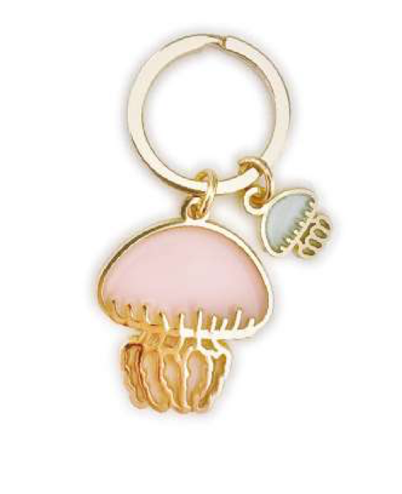 Keychain Color Jellyfish