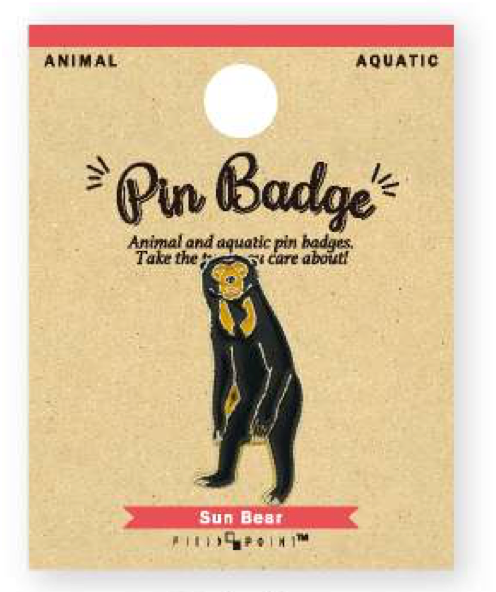 Pin Badge Sun Bear