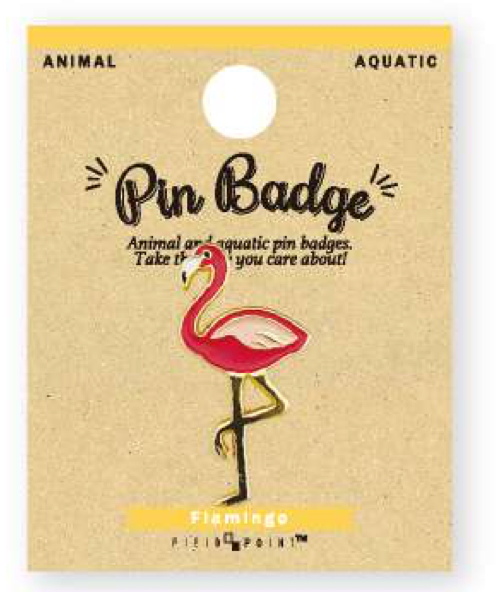 Pin Badge Flamingo