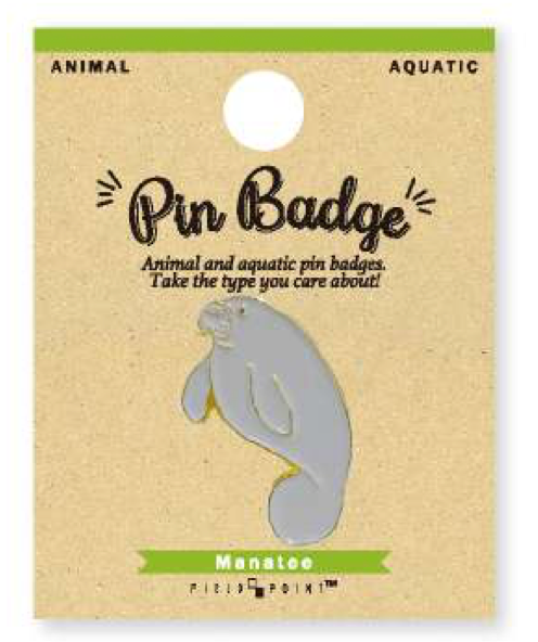 Pin Badge Manatee